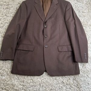 Elegant Men's Chocolate 2 piece Suit